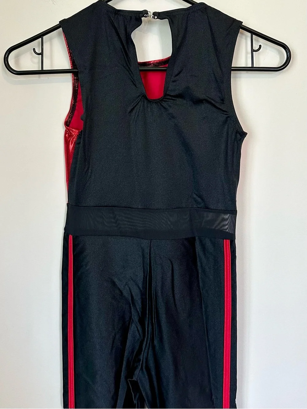 NEW Weissman So Far So Great Black & Red Dance Set - Size: LC